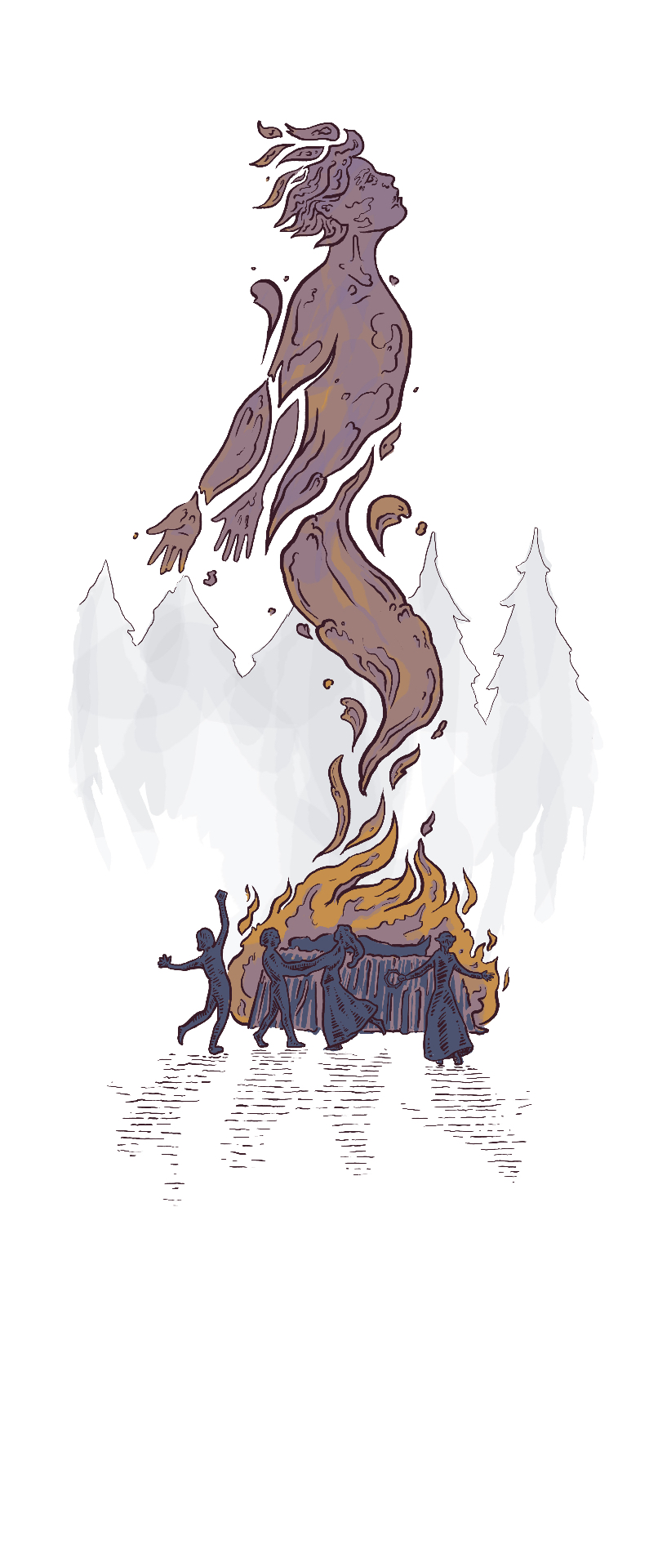 Korzenie — ilustracja ze świata Choszki