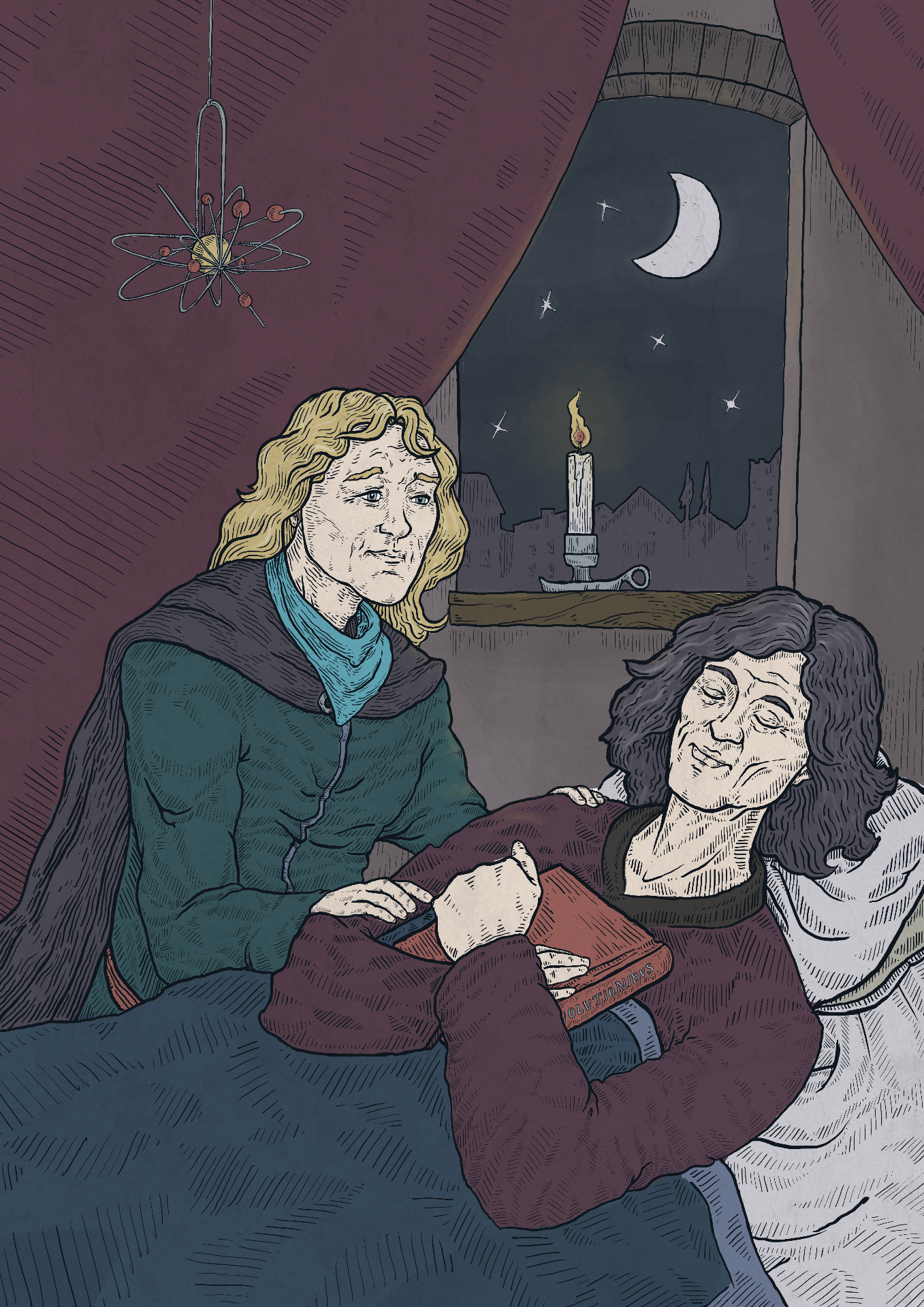 Przyjaźń — ilustracja ze świata Choszki